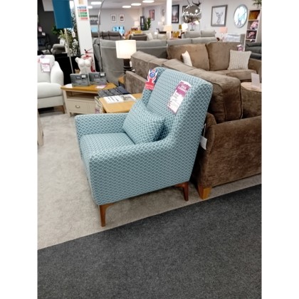 Ex-Display St Austell - Hansson Fabric Accent Chair | Lattic Haze Ex-Display St Austell - Hansson Fabric Accent Chair | Lattic Haze