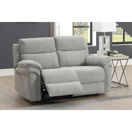 Harrow 2 Seater Sofa Electric Recliner in Light Grey Harrow 2 Seater Sofa Electric Recliner in Light Grey