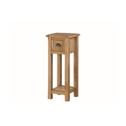 Kilmore Oak 1 Drawer Telephone Stand