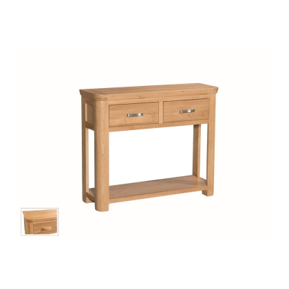 Treviso Oak Large Console Table Treviso Oak Large Console Table