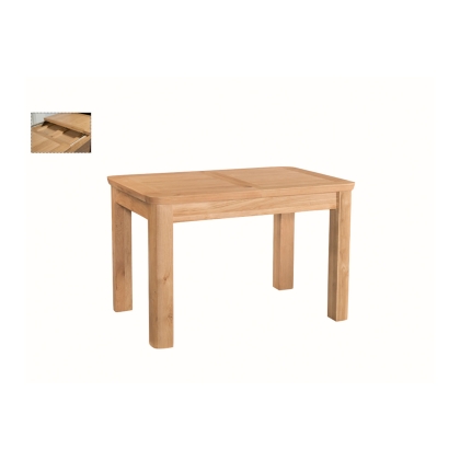Treviso Oak 120-153cm Ext Dining Table