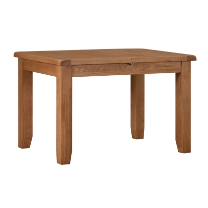 Cotswold Rustic Oak Small Ext Dining Table