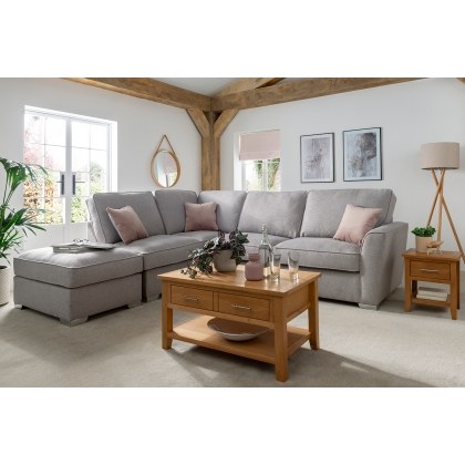 Fantasy L Shape Corner Chaise Sofa With Standard Back Fantasy L Shape Corner Chaise Sofa With Standard Back
