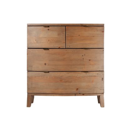 Bermuda Reclaimed Wood 4 Drawer Chest of Drawers
