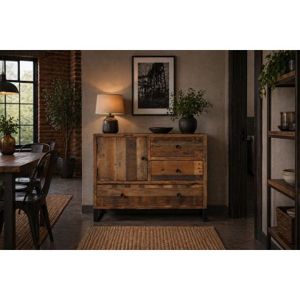 Nixon Reclaimed Wood Narrow Sideboard