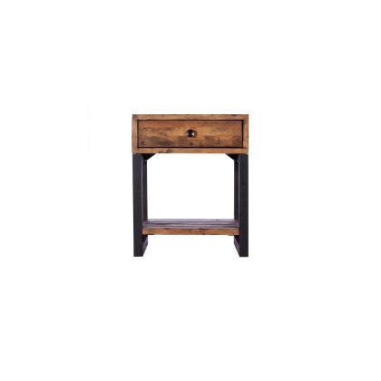 Nixon Reclaimed Wood Lamp Table