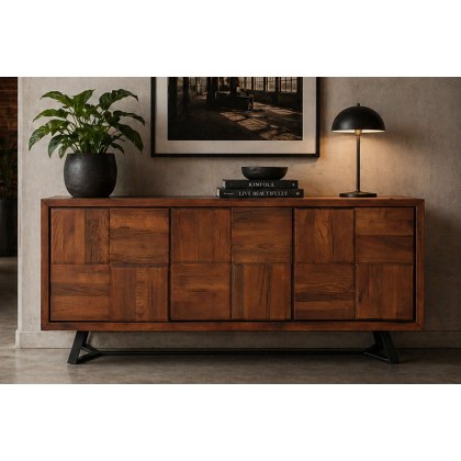 Soho Camden Solid Oak Wide Sideboard