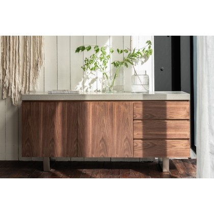 Petra Industrial Wide Sideboard