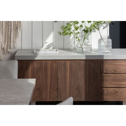 Petra Industrial Wide Sideboard