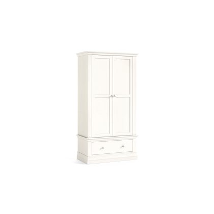 Burgundy Painted Coconut Milk Gents Wardrobe