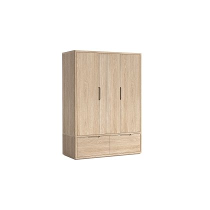Portobello Oak Triple Wardrobe