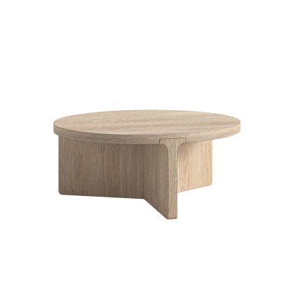 Portobello Oak 85cm Round Coffee Table Portobello Oak 85cm Round Coffee Table