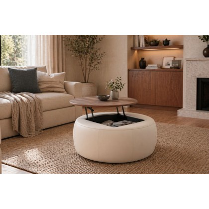 La-Z-Boy Faith Capsule Storage Ottoman Stool
