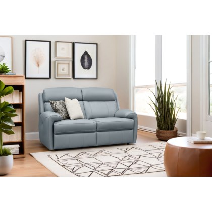 G Plan Hardy Leather 2 Seater Recliner Sofa