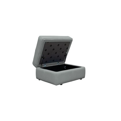 G Plan Hardy Leather Storage Footstool