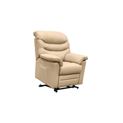 G Plan Ledbury Leather Dual Elevate Riser Chair