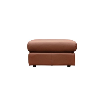 G Plan Ledbury Leather Footstool