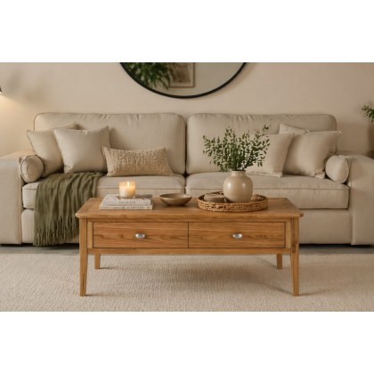 Bath Oak Coffee Table