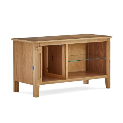 Bath Oak Small TV Unit
