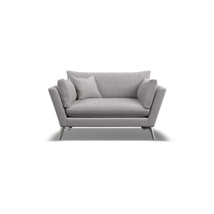 Ellis Fabric Cuddler Snuggle Chair