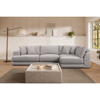Niki Fabric Medium 4 Seater Corner Sofa Group Niki Fabric Medium 4 Seater Corner Sofa Group