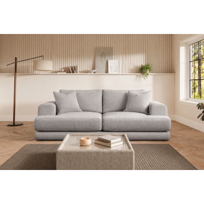 Niki Fabric Large 3 Seater Sofa Niki Fabric Large 3 Seater Sofa
