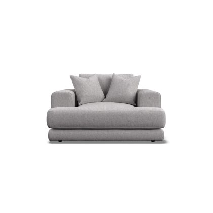 Niki Fabric Cuddler Snuggle Chair