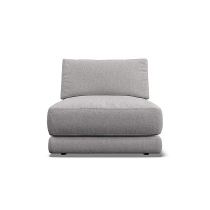 Niki Fabric Armless Modular Unit