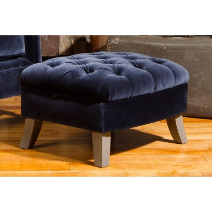 Tetrad Heritage Tate Buttoned Stool Tetrad Heritage Tate Buttoned Stool