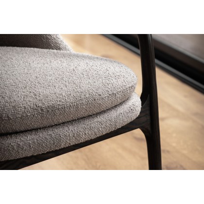 Gallery Direct Alegra Armchair in Taupe Gallery Direct Alegra Armchair in Taupe
