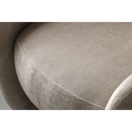 Gallery Direct Curvo Armchair in Cream Gallery Direct Curvo Armchair in Cream