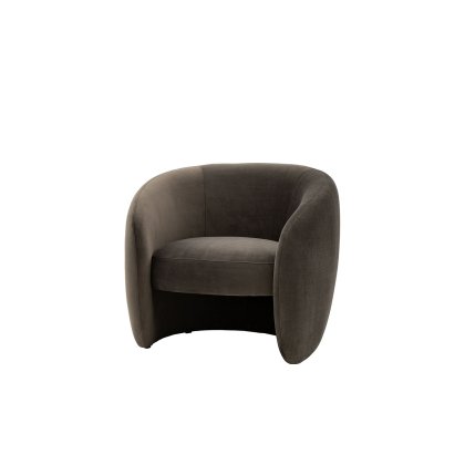 Gallery Direct Curvo Armchair in Espresso Gallery Direct Curvo Armchair in Espresso