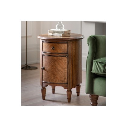 Gallery Direct Highgrove Drum Side Table Gallery Direct Highgrove Drum Side Table
