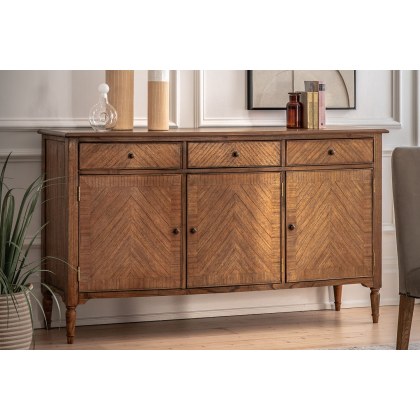 Gallery Direct Highgrove Large 3 Door Sideboard Gallery Direct Highgrove Large 3 Door Sideboard