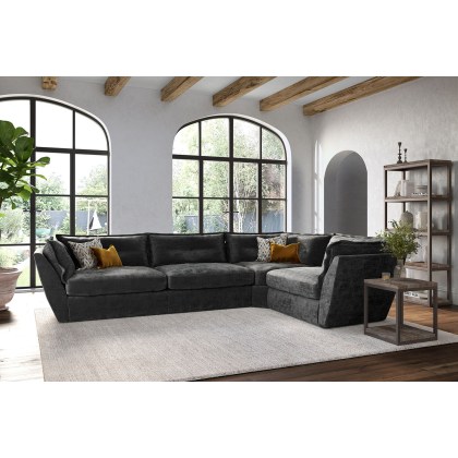Sumatra FeatherFlex Large 6 Seater Corner Sofa