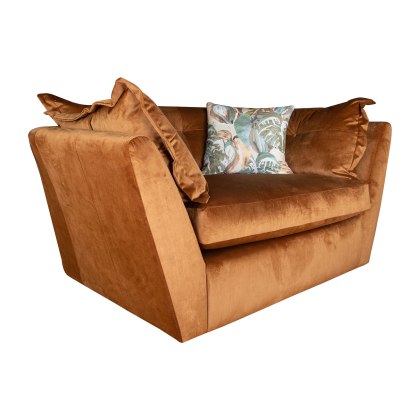 Sumatra FeatherFlex Snuggler Love Chair Sumatra FeatherFlex Snuggler Love Chair