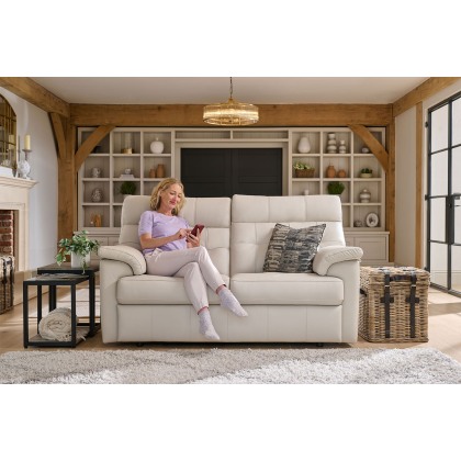 G Plan Laurie Leather 2 Seater Sofa