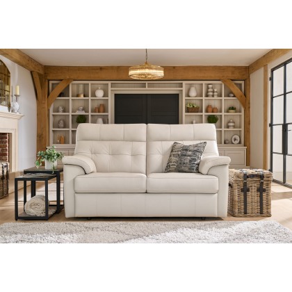 G Plan Laurie Leather 2 Seater Sofa