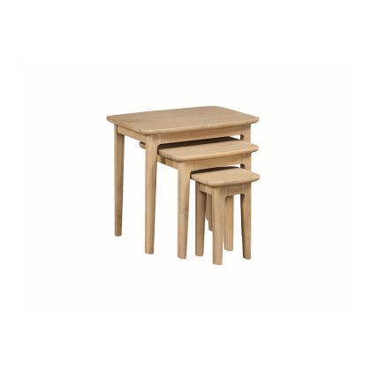 Cotswold Oak Nest of 3 Tables Cotswold Oak Nest of 3 Tables