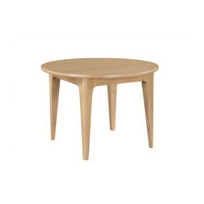 Cotswold Oak 110cm Round Dining Table Set