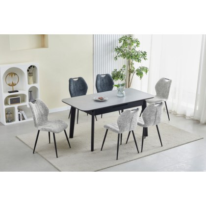 Turin Dining Chair in Dark Grey Turin Dining Chair in Dark Grey
