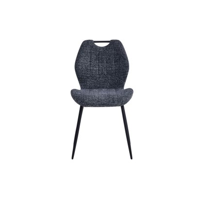 Turin Dining Chair in Dark Grey