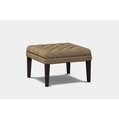 Tetrad Mackenzie Harris Tweed Buttoned Stool