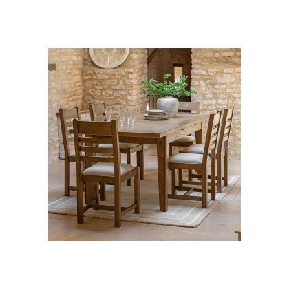 Gallery Direct Hardwick Smoked Oak Dining Chairs (Pair)