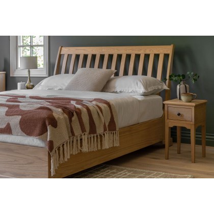 Gallery Direct Malvern Natural Oak Bedframe