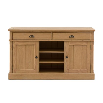 Gallery Direct Eton Natural 2 Door 2 Drawer Sideboard Gallery Direct Eton Natural 2 Door 2 Drawer Sideboard