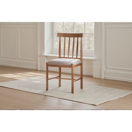 Gallery Direct Eton Natural Upholstered Dining Chair