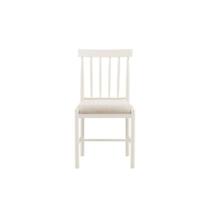 Gallery Direct Eton Painted White Upholstered Dining Chair Gallery Direct Eton Painted White Upholstered Dining Chair