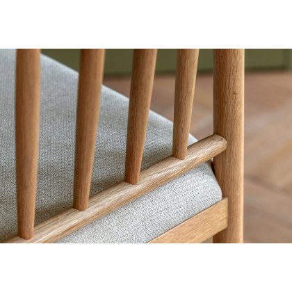 Gallery Direct Eton Natural Upholstered Bar Stool