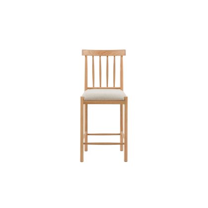 Gallery Direct Eton Natural Upholstered Bar Stool